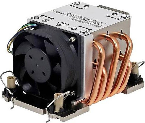 Dynatron S5 CPU-Luftkühler mit Lüfter für Intel 4677 in Silber - Bild 1