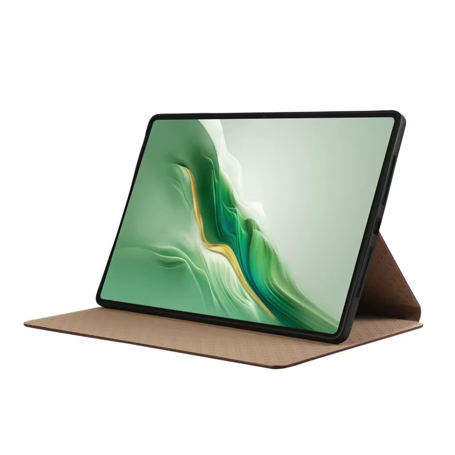 Bedruckte Schutzhülle für Huawei Honor MagicPad 2 12.3 2024 in Blau mit TPU-Rückseite, Standfunktion, Kartenfächern und luxuriösem PU-Leder - Bild 2