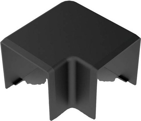 KOPOS Kabelkanal Flachwinkel Schwarz B/H: 40 x 40 mm - Bild 1
