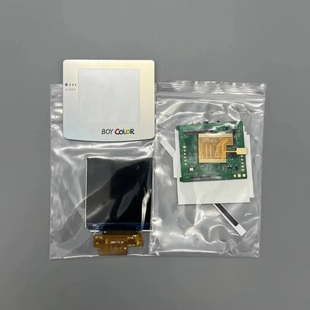 ZCGM IPS-LCD-Bildschirm mit hoher Helligkeit für Nintendo Gameboy Color GBC, ohne Modifikation erforderlich - Bild 1