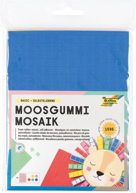 Folia Moosgummi-Mosaik selbstklebend Basic - Bild 1