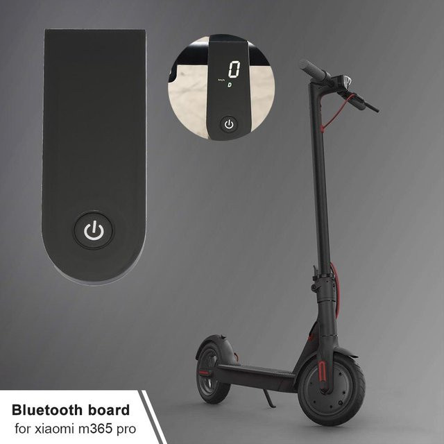 Elektrische Roller Dashboard Display Schutzabdeckung und Ersatz-Platine für Xiaomi M365 Pro in Schwarz - Bild 1