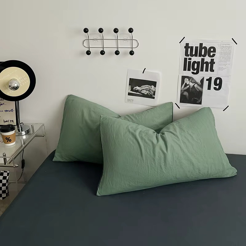 Tröster Bettwäsche Set mit Kissenbezug in Grün, B/H: 150 x 200 cm - Bild 4