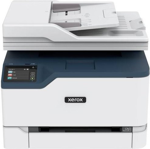 Xerox C235 Multifunktionsdrucker Farbe Laser A4 mit Drucken, Scannen, Kopieren, Faxen, Duplex, WLAN, LAN und USB in Weiß - Bild 1