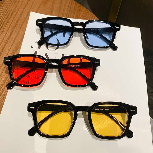 MOYOKA Sonnenbrille, Unisex, Vollrand, Square, Kunststoff, Black - Bild 1