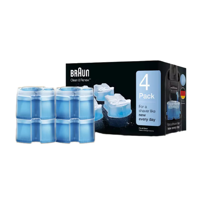 Braun Rasierer-Reinigungslösung 4-teiliges Set, Unisex - Bild 6