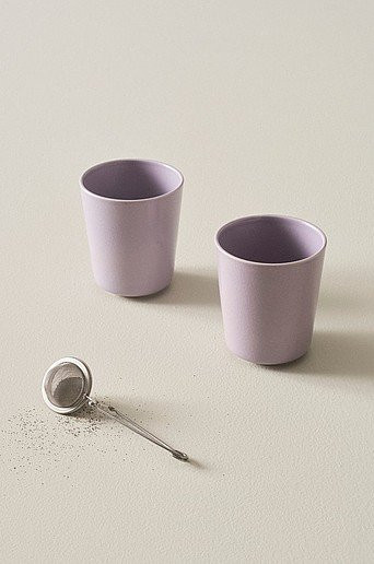 ONA Becher Set aus Keramik, 2 Stück, Lila - Bild 1