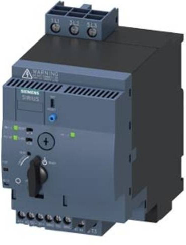 Siemens Wendestarter 3RA6250-1EP32 in Grau mit 32A Nennstrom und 15kW Motorleistung bei 400V - Bild 1