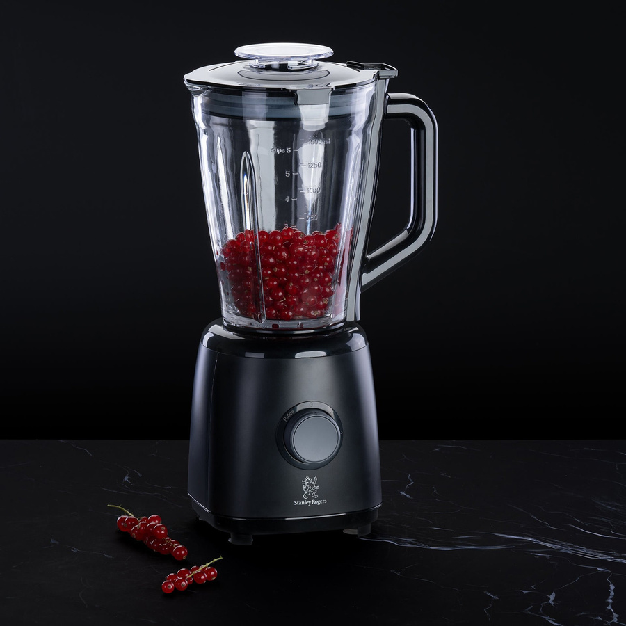 Stanley Rogers Standmixer in Schwarz mit Glasbehälter, 600W, 1,5l - Bild 2