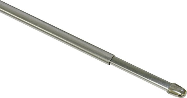 Gardinia Vitragestange flachoval in Chrom, Durchmesser: 11 mm, Breite: 100 cm bis 160 cm - Bild 1