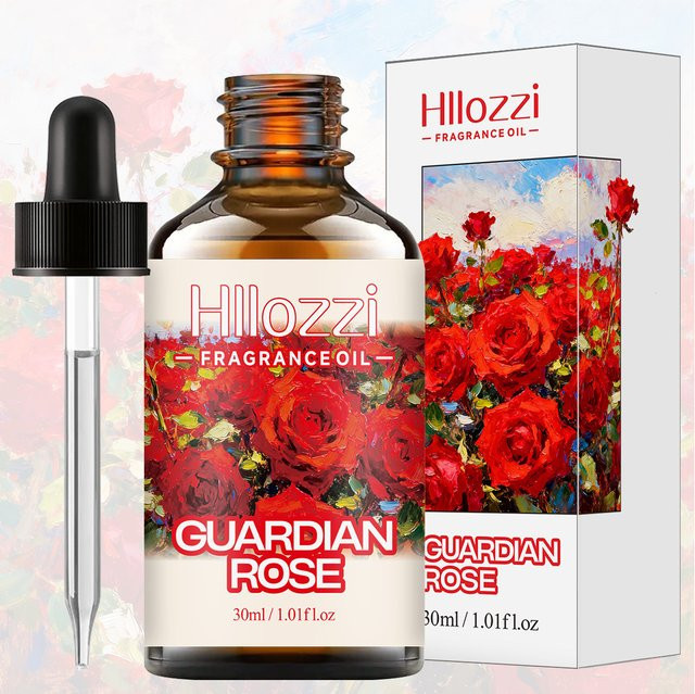 Hllozzi Guardian Rose Duftöl, Unisex, für Gesicht, Körper und Haare - Bild 1