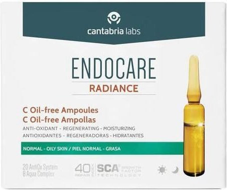 Endocare Radiance C Serum, Vitamin C, 10 Ampullen, Normale Haut - Bild 1