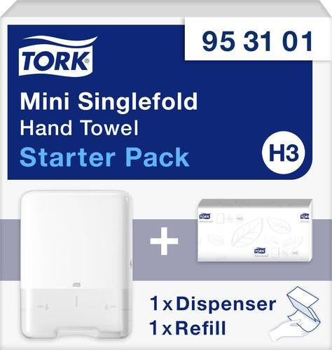 Tork Papierhandtuchspender Weiß - Bild 1