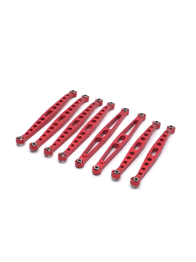 Huangbo Metall-Upgrade-Zugstangen-Set, 8-teiliges Set, für RC-Autos - Bild 2