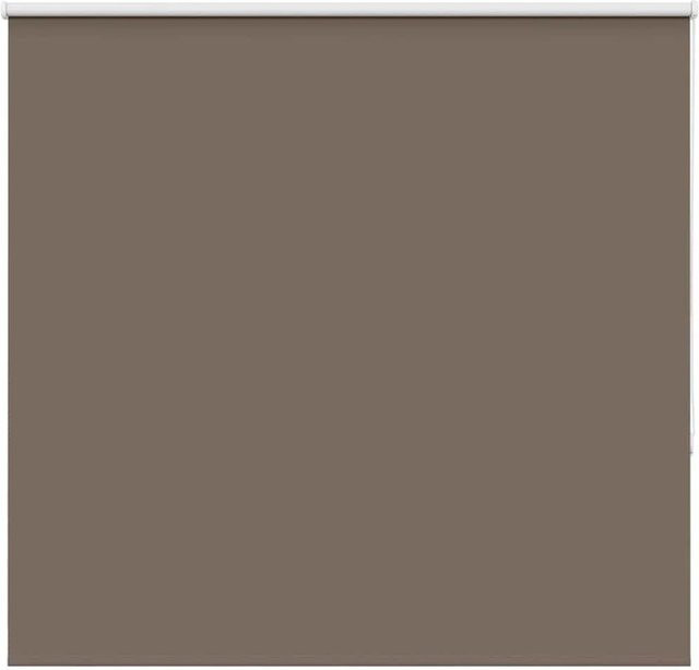 vidaXL Verdunkelungsrollo aus Polyester in Kaffeebraun, B: 165 cm, H: 130 cm - Bild 1