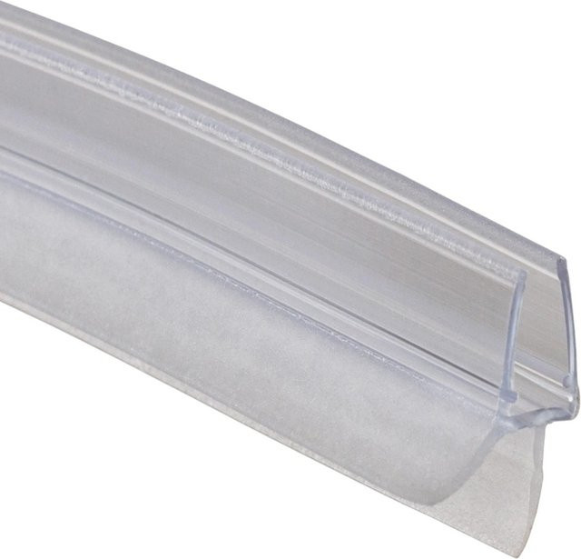 Schulte Wasserabweisprofil gebogen für Rundduschen aus transparentem Glas, 6 mm Glasstärke - Bild 1