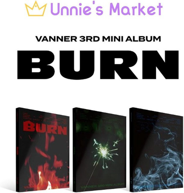 VANNER - BURN 3. Mini-Album CD Random Version Schwarz - Bild 1