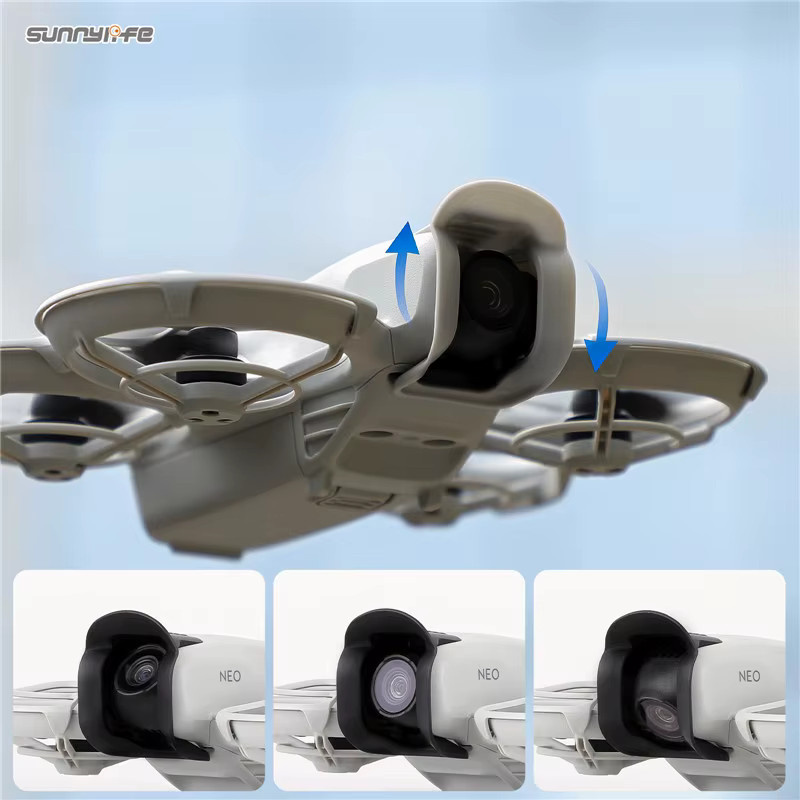 Sunnylife Objektivabdeckung für DJI NEO Drohne, kratzfester Kameraschutz und Gimbal-Objektivhaube in Schwarz - Bild 5