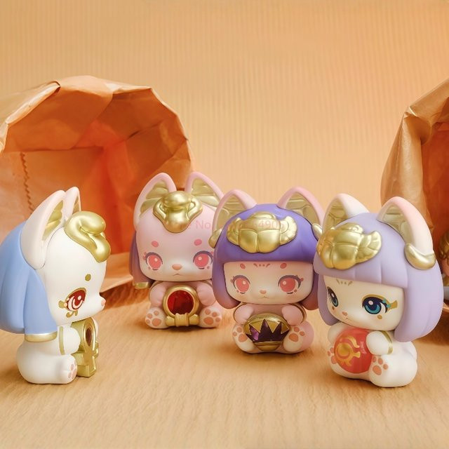 Aaru Sweet Idol Blind Box Kawaii Actionfigur Multicolor Desktop-Ornament für Jungen und Mädchen - Bild 1
