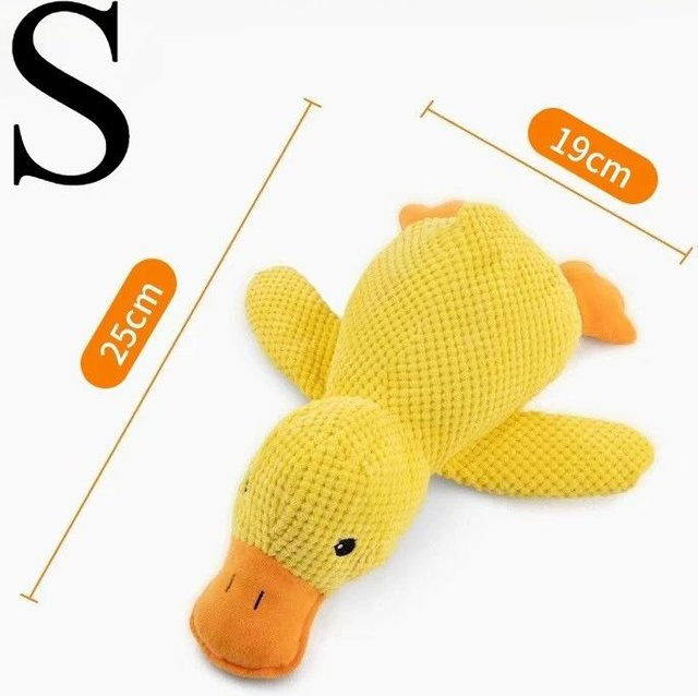 Yiran toy Hundespielzeug Ente Plüsch, mit Quakgeräusch - Bild 1