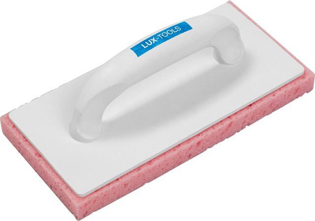 LUX-TOOLS Fliesenwaschbrett mit weicher Schwammauflage in Weiß, B: 27,0 cm, H: 13,0 cm - Bild 1