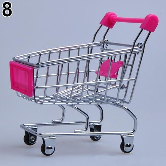 Amusedly Supermarkt Mini-Einkaufswagen Spielzeug - Bild 1