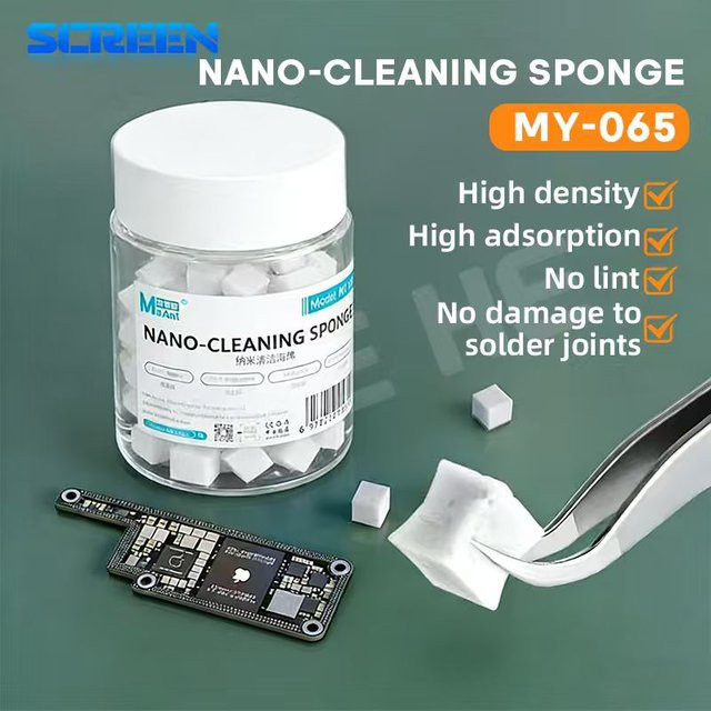 MaAnt MY-065 Nano-Reinigungsschwamm in Weiß zur rückstandsfreien Reinigung von Bildschirmen, Kameras und Leiterplatten - Bild 1