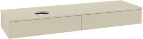 V&B Waschtischunterschrank Antao ohne Frontstruktur in Grau lackiert, B/T: 160 x 50 cm - Bild 1