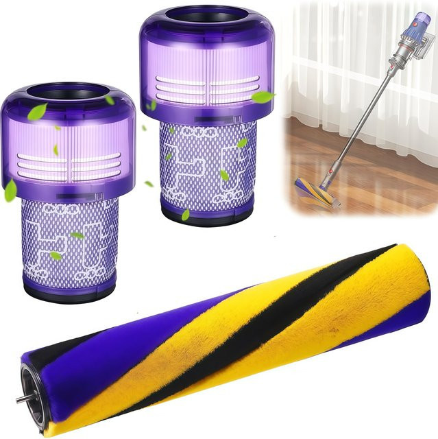Dyson V12 Filter als Ersatzbürste für die V12 Detect Slim Serie Staubsauger Zubehör - Bild 1