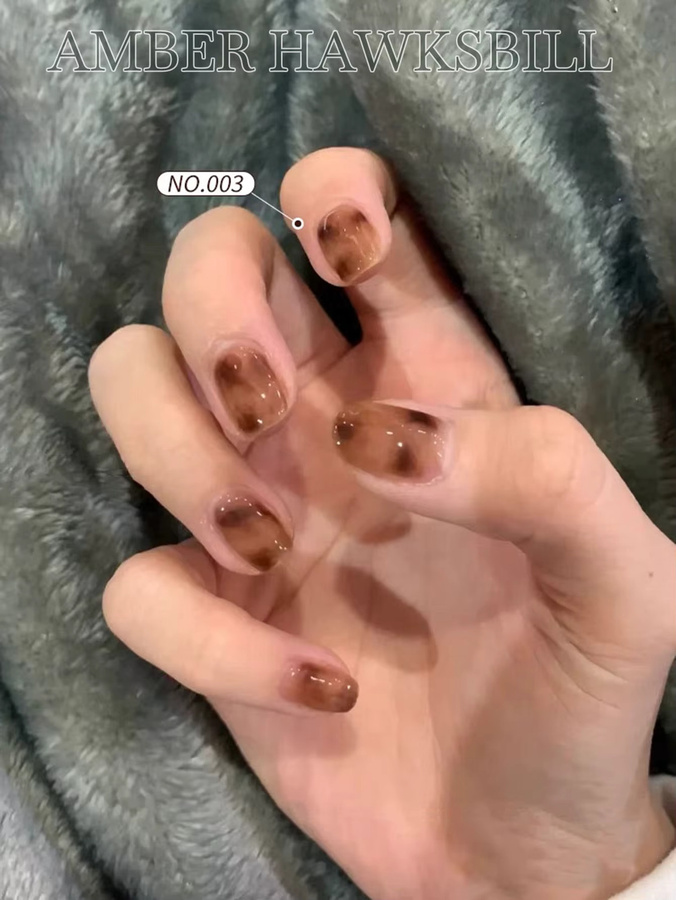 PSK Gel-Nagellack, Maillard Braun, Glänzend - Bild 5