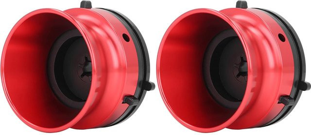DIYelecs NAB-Nabenadapter aus polierter Aluminiumlegierung für 10-Zoll-Ladegeräte, Farbe: Rot - Bild 1