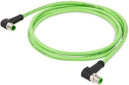 WAGO RJ45 Patchkabel Ethernet LAN grün 756-1204/060-030 - Bild 1