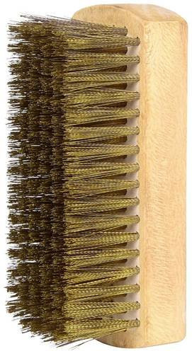 KS Tools Drahtbürste BRONZEplus mit Zinnbronzedraht, Bronze, Breite: 12,5 cm - Bild 1