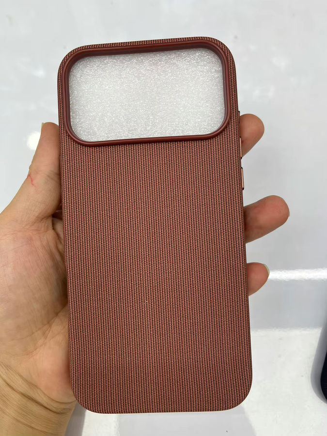 Apple Tech woven Hülle mit MagSafe für iPhone 17 Pro Max und iPhone 17 Pro in Schwarz - Bild 3