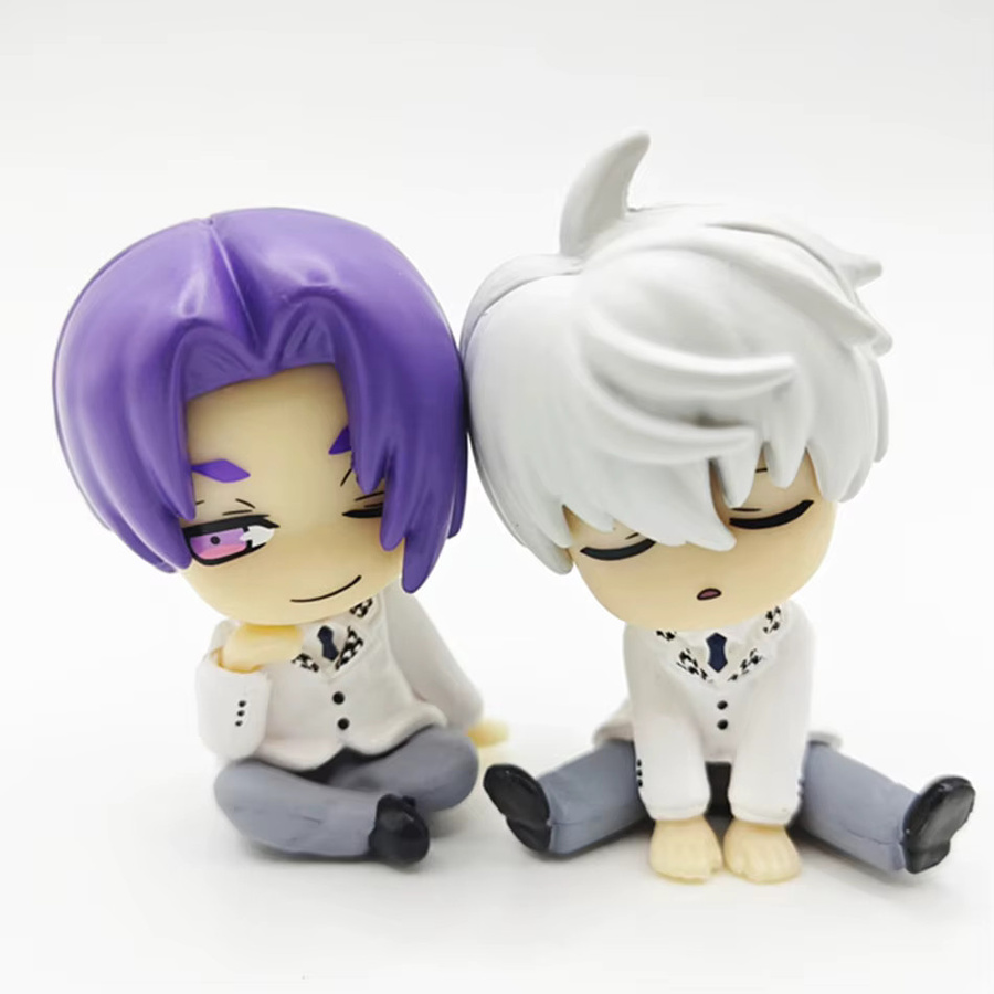 Bandai Blue Lock Figuren Bachira Meguru Nagi Seishiro Isagi Yoichi Mikage Reo, Anime Figur, Q-Version Modelle, PVC Statue, Puppe - Bild 2