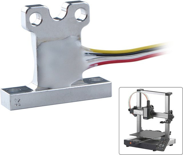 Anycubic 3D-Drucker Dehnungsmessstreifen Ersatzteil für Kobra 3 Combo Hotend Montageblock und Extruder Zubehör - Bild 1