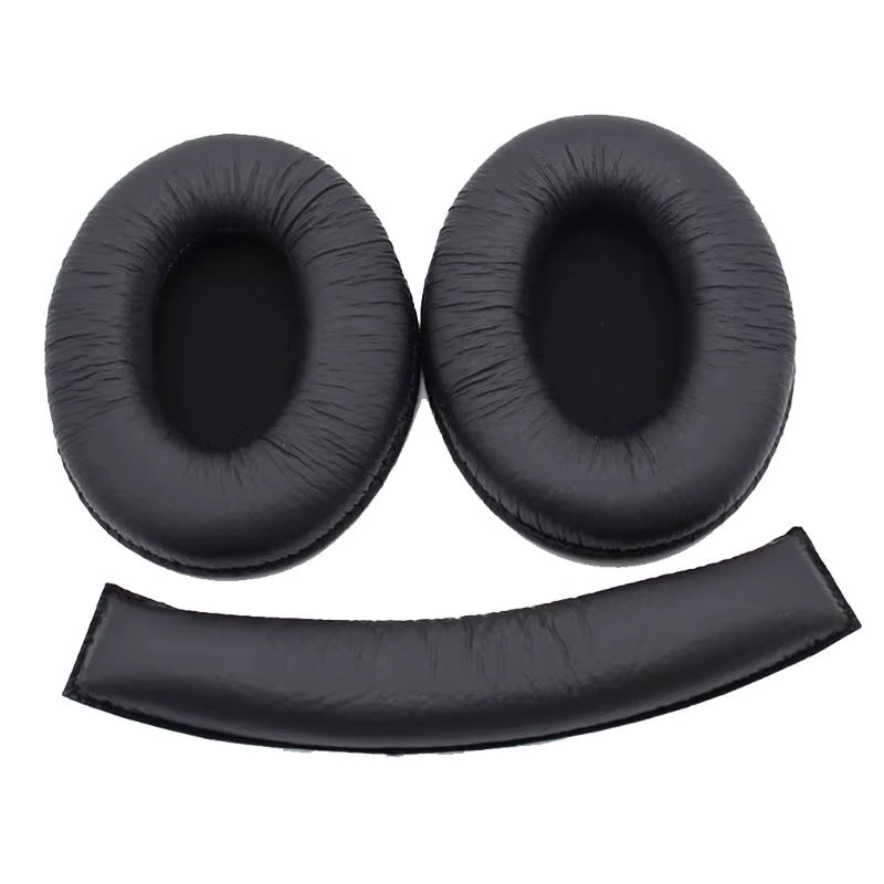 Sennheiser Ersatz Ohrpolster und Kopfbalken Set aus Memory Foam in Schwarz für HD202 und HD21 Headsets - Bild 2