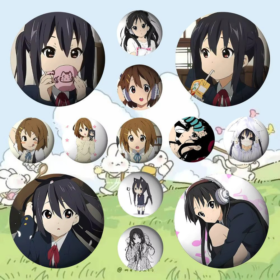 Bilibili Anstecknadel Anime K-ON, Metall, Bunt - Bild 4
