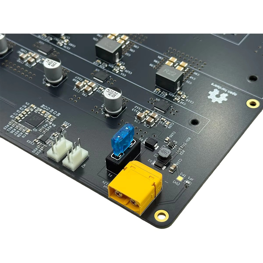 Minerfixes NerdOCTaxe Hydro Zubehör PCBA-Platine mit BM1370 Chip für DIY Bitcoin Miner, Schwarz - Bild 3