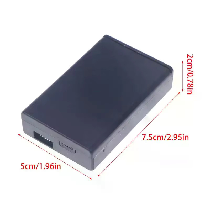 3AA Batteriekasten 4,5 V AA-Batteriehalter mit Schalter und USB-C Anschluss in Schwarz - Bild 3
