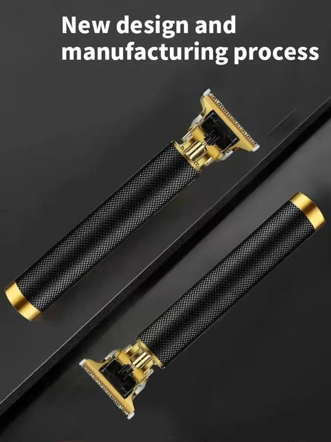XMSJ T9 Clipper Haarschneider, Herrenrasierer Trimmer, Gold - Bild 7