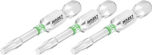 Hazet Bit-Set 2223NSLG-T15/3, 3er-Set, Sechskant massiv 6,3 mm, Innen TX Profil T15, Silber - Bild 1