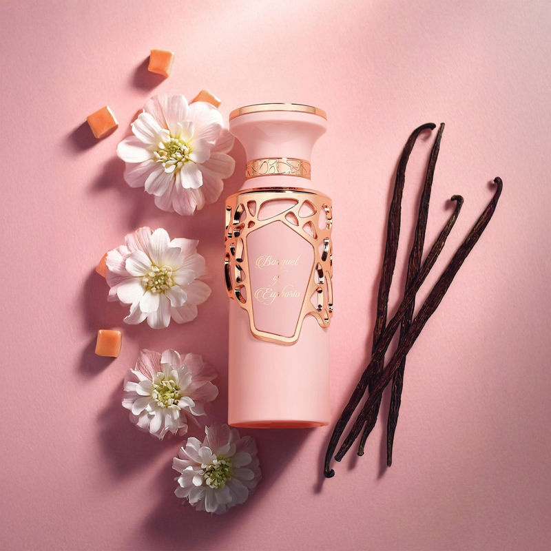 Fragrance World Bouquet of Euphoria Eau de Parfum für Erwachsene in Rosa, 100ml - Bild 5