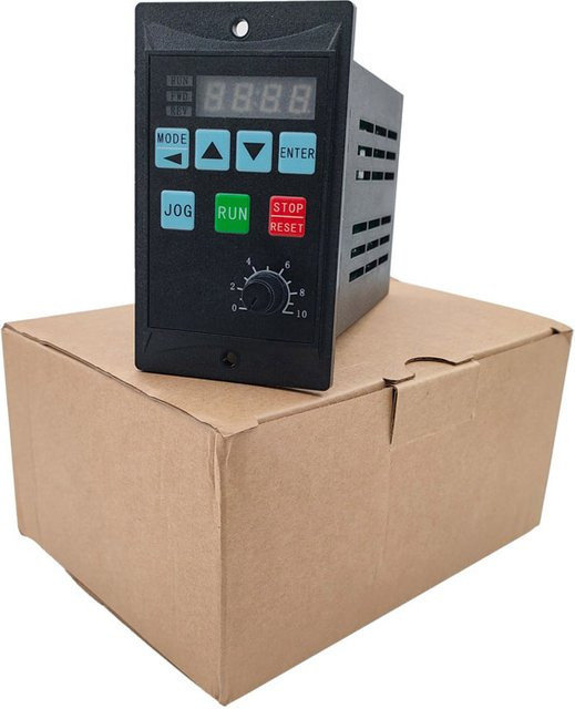 CNMAWAY Frequenzumrichter Wechselrichter mit RS485, 1,5 kW, einphasiger Eingang 220 V und 3-Phasen-Ausgang, Schwarz - Bild 1