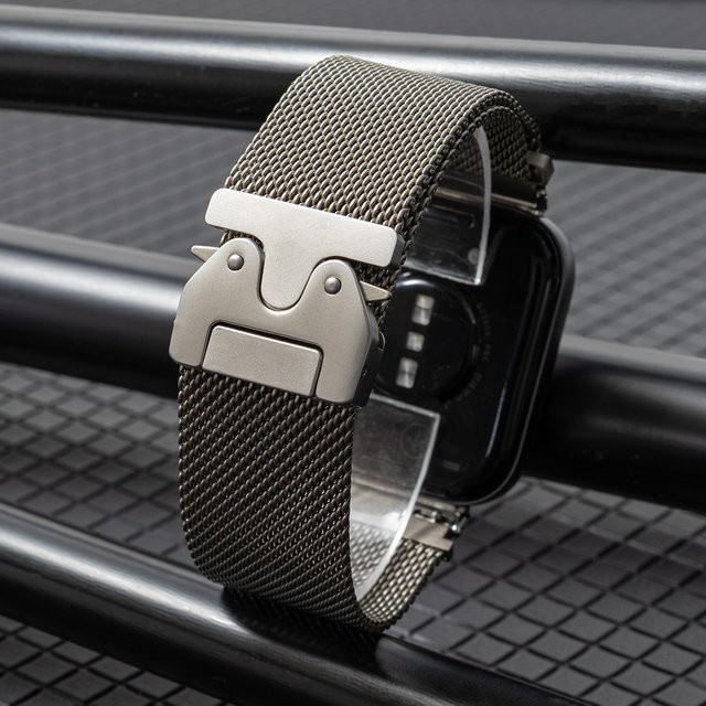 Geekthink Uhrenarmband Milanaise, Edelstahl, Modern - Bild 1