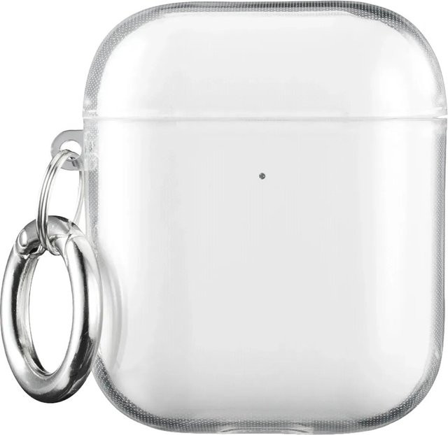 Hama Schutzhülle Always Clear für Apple AirPods 1. und 2. Generation, transparent - Bild 1