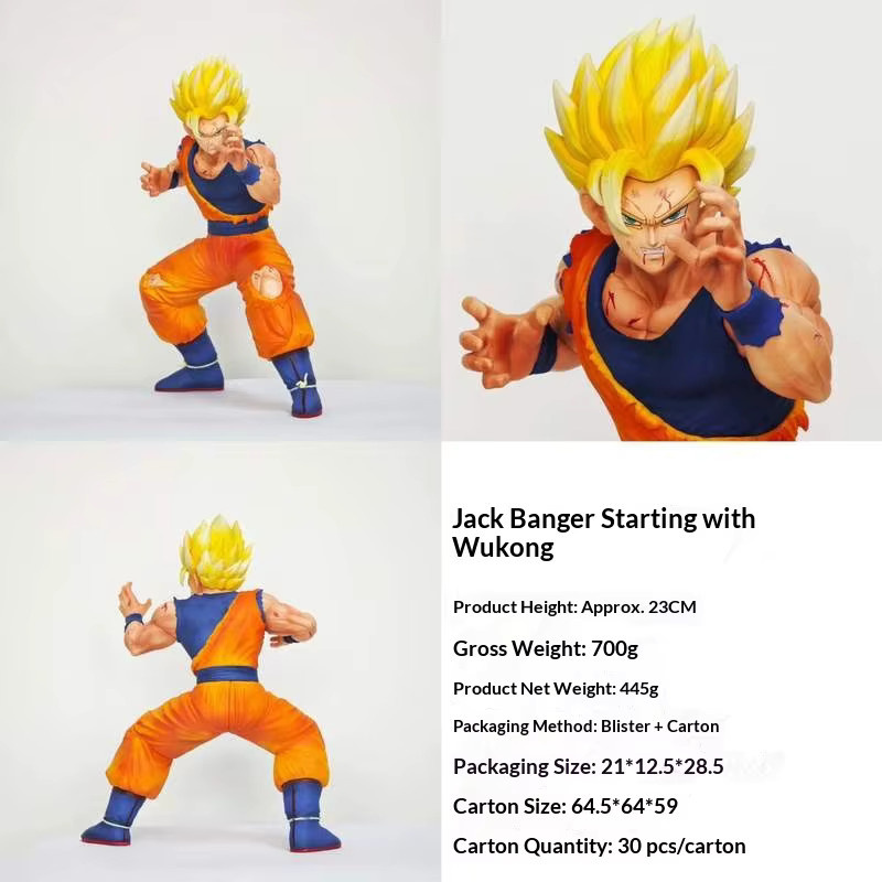 Bandai Dragon Ball Super Saiyan 2 Goku, Actionfigur, Einzelfigur - Bild 2