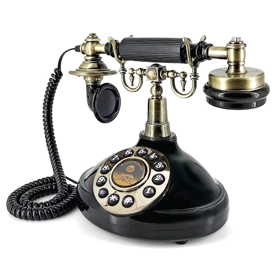 Vintage Audio-Gästebuch in Schwarz für Hochzeiten und besondere Anlässe - Bild 1