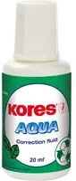Kores Korrekturflüssigkeit AQUA in Weiß mit Pinselapplikator - Bild 1