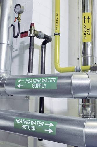 HellermannTyton Etikett für Thermotransferbedruckung, Farbe: Weiß, Multipurpose - Bild 1